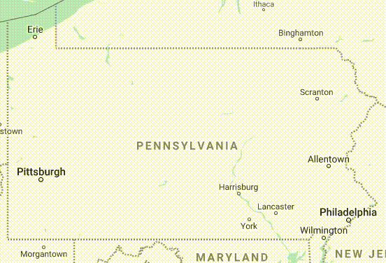 PA growth map